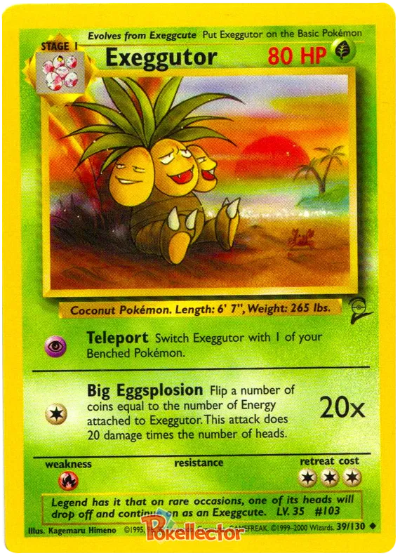 Exeggutor - Base Set 2 #39