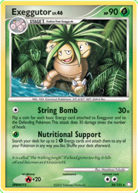 Exeggutor - Mysterious Treasures #24