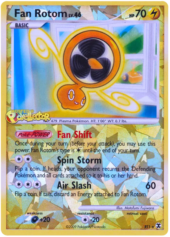 Fan Rotom - Platinum - Rising Rivals #1