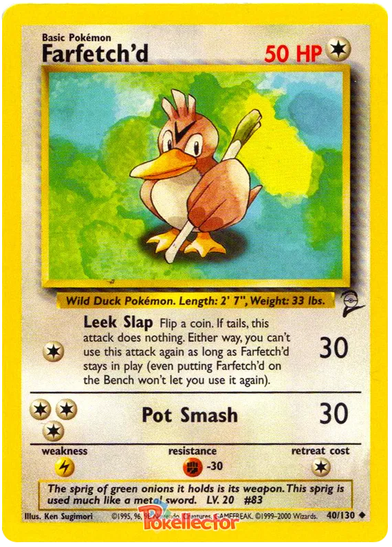 Farfetch'd - Base Set 2 #40