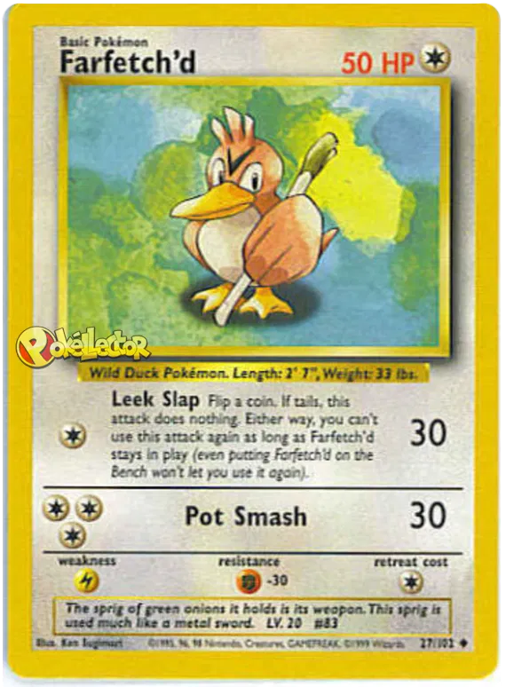 Farfetch'd - Base Set #27