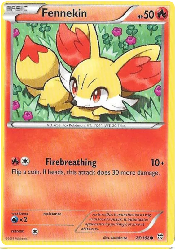 Fennekin - XY BREAKthrough #25