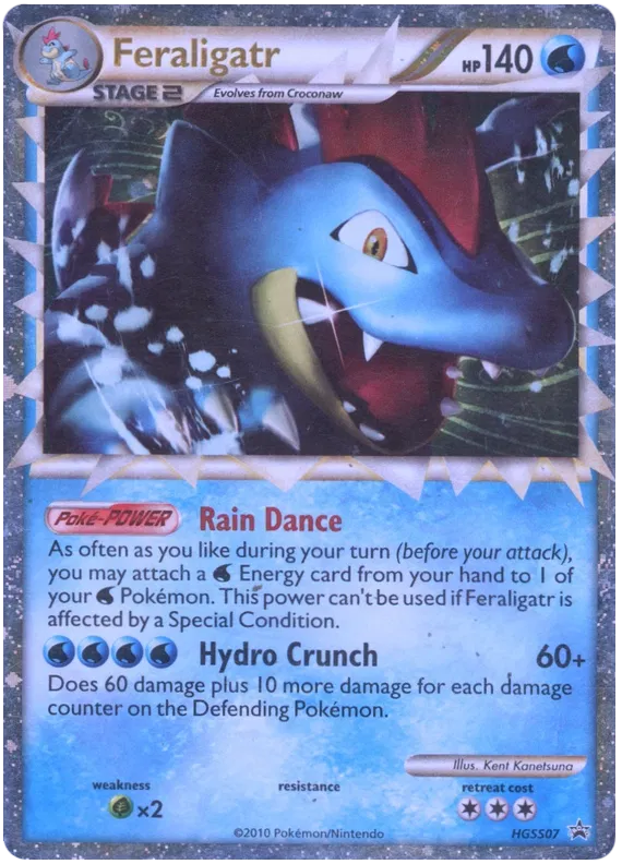 Feraligatr - HeartGold SoulSilver Promos #7