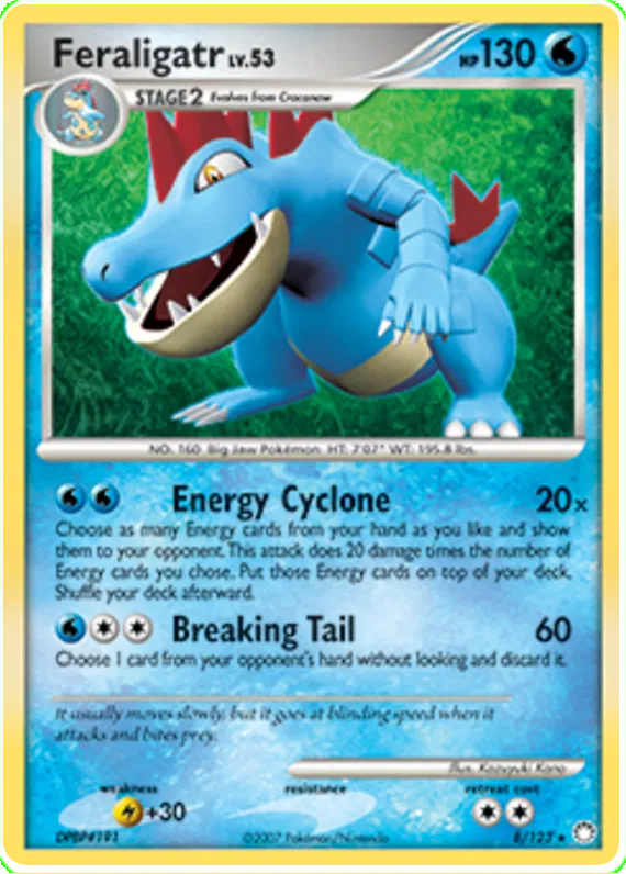 Feraligatr - Mysterious Treasures #8