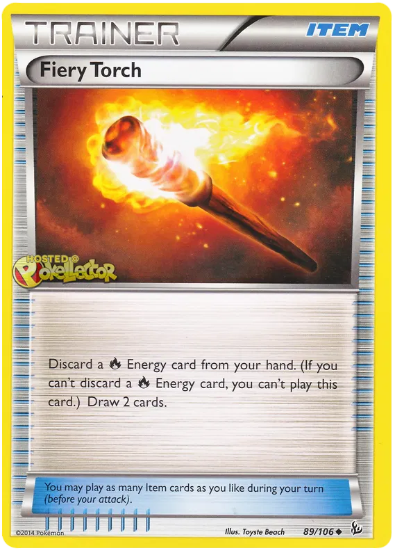 Fiery Torch - XY Flashfire #89