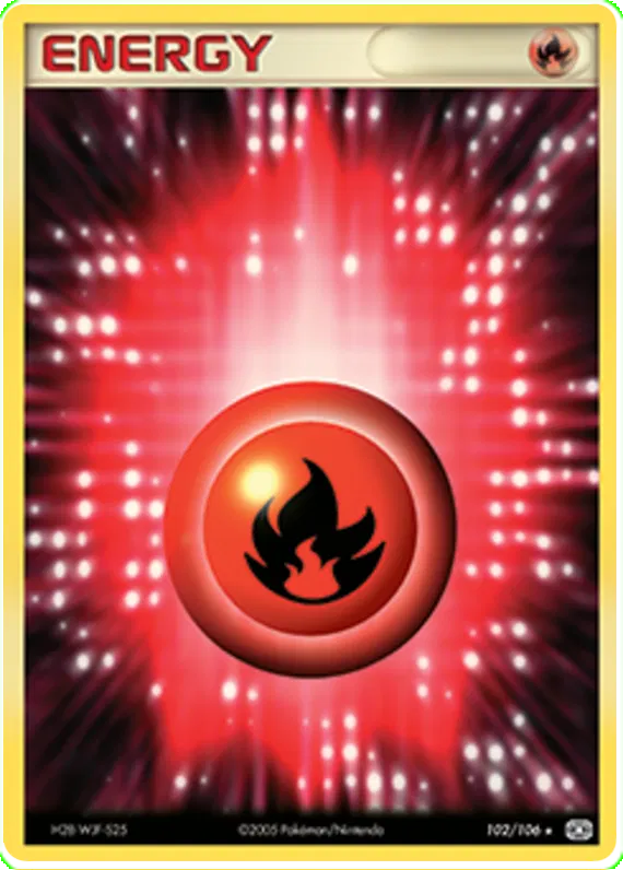 Fire Energy - EX Emerald #102