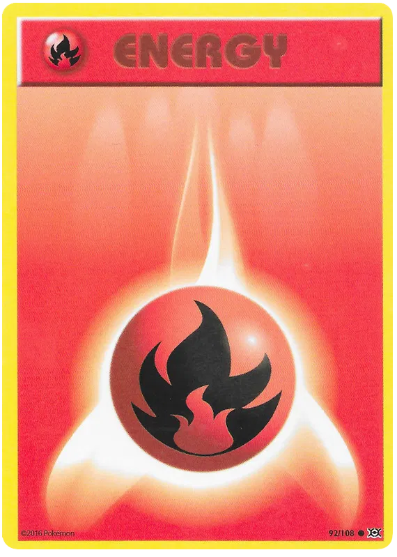 Fire Energy - Evolutions #92