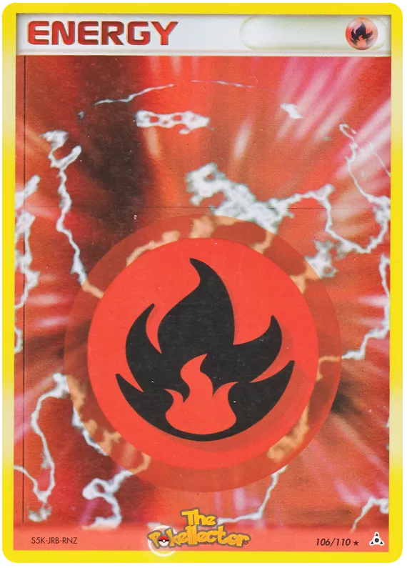 Fire Energy - EX Holon Phantoms #106