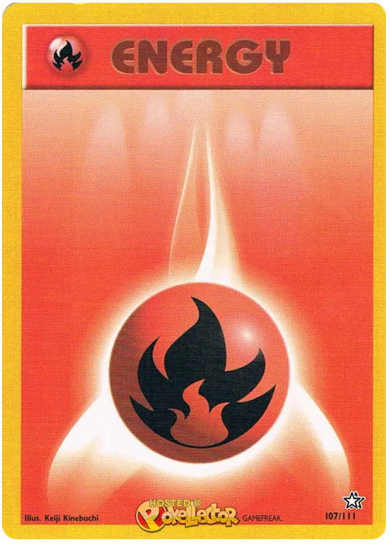 Fire Energy - Neo Genesis #107