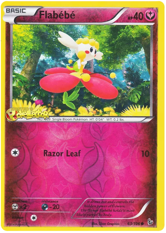 Flabebe - XY Flashfire #63