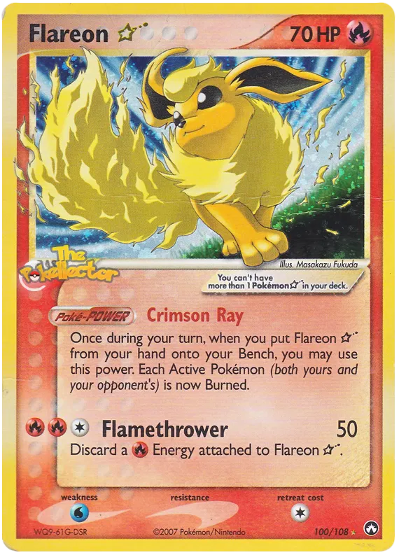 Flareon * - EX Power Keepers #100