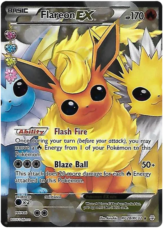 Flareon EX - Generations #28