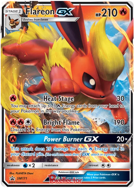 Flareon GX - Sun & Moon Promos #171