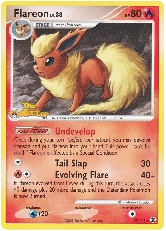 Flareon - Platinum - Rising Rivals #19