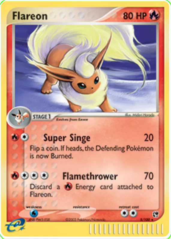 Flareon - EX Sandstorm #5