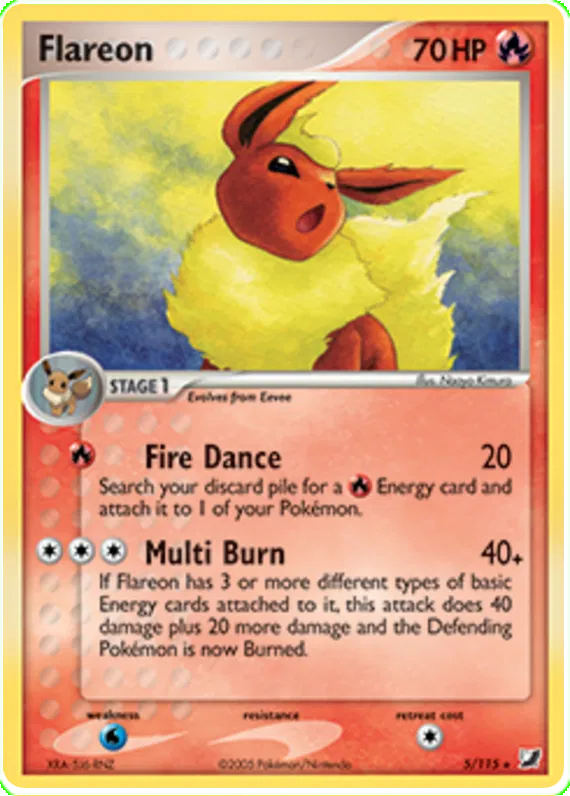 Flareon - EX Unseen Forces #5