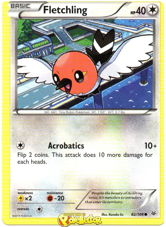 Fletchling - Roaring Skies #82