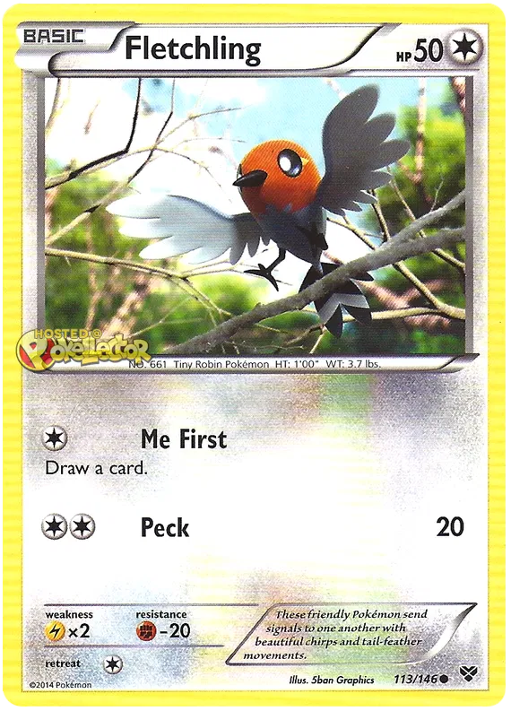 Fletchling - XY #113