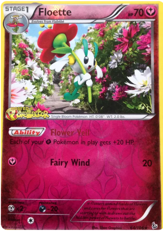 Floette - XY Flashfire #64