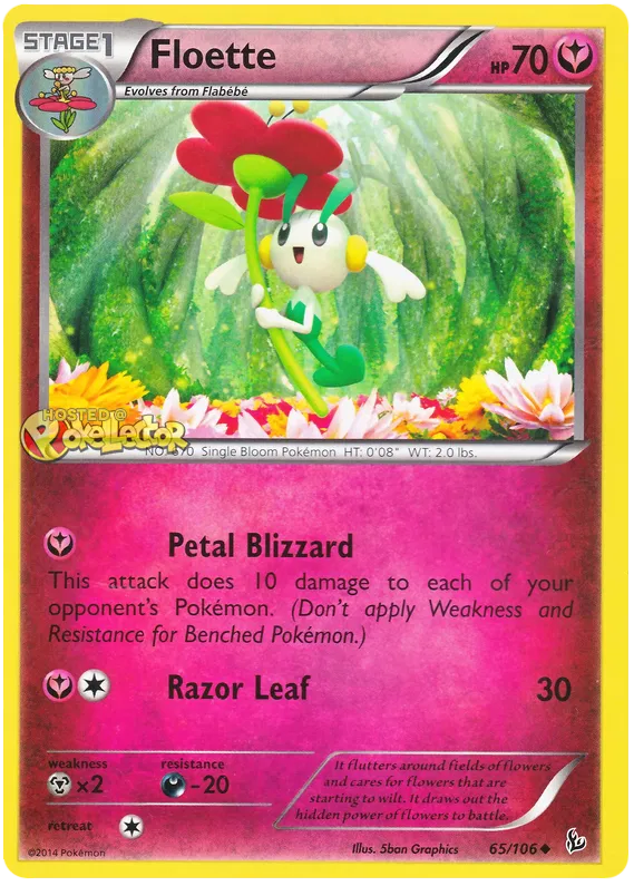 Floette - XY Flashfire #65