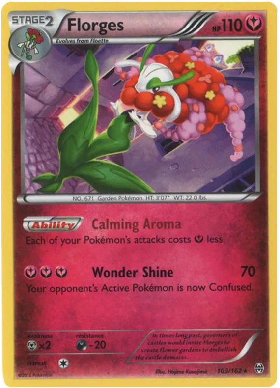 Florges - XY BREAKthrough #103