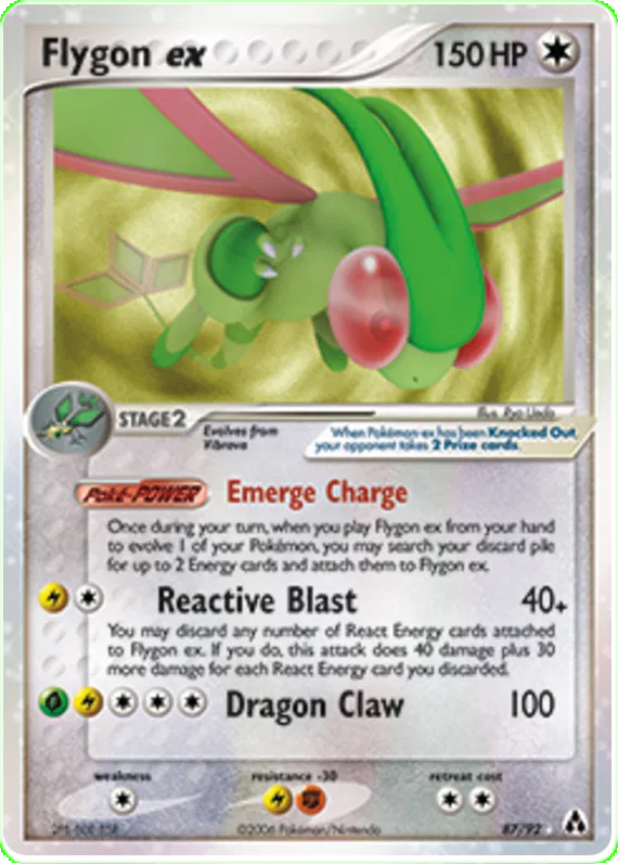 Flygon ex - EX Legend Maker #87