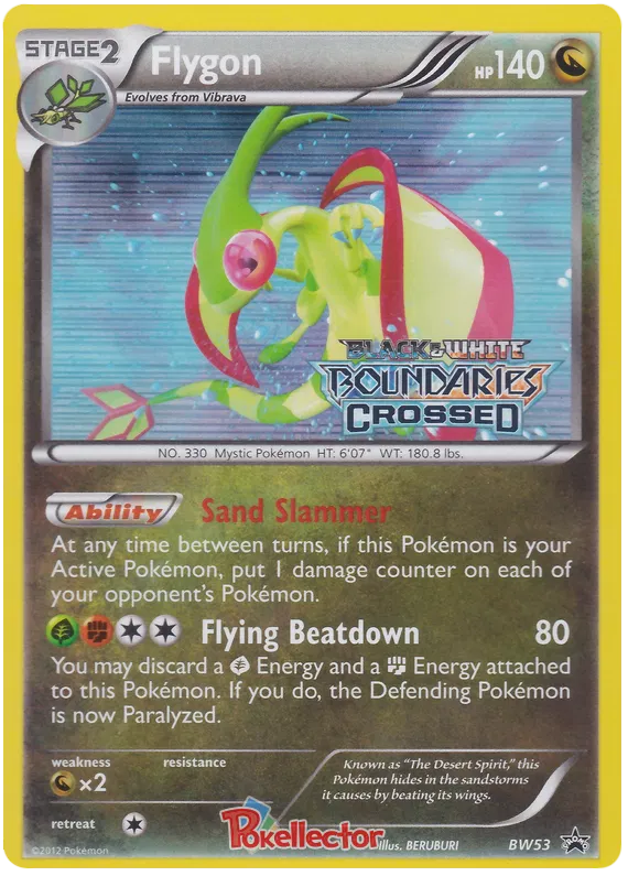 Flygon - Black & White Promos #53