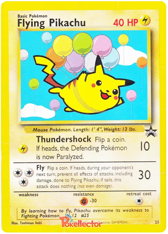 Flying Pikachu - Wizards of the Coast Promos #25