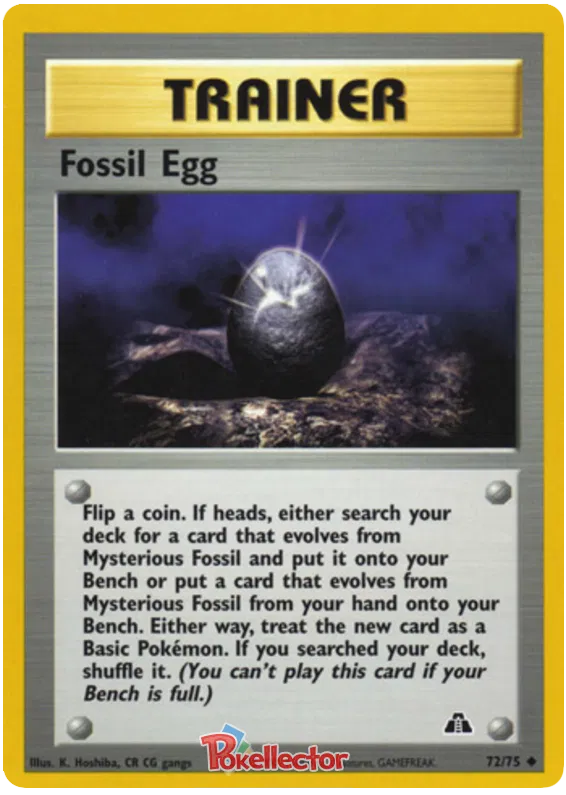 Fossil Egg - Neo Discovery #72