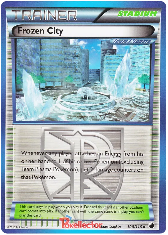 Frozen City - Plasma Freeze #100