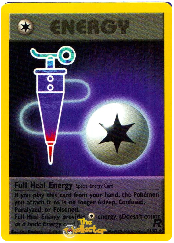 Full Heal Energy - Team Rocket #81