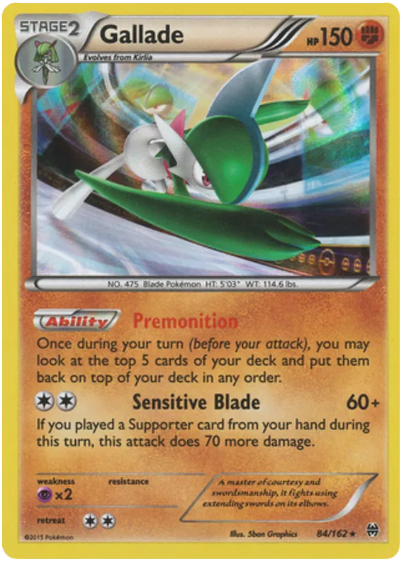 Gallade - XY BREAKthrough #84