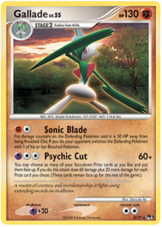 Gallade - POP Series 7 #2