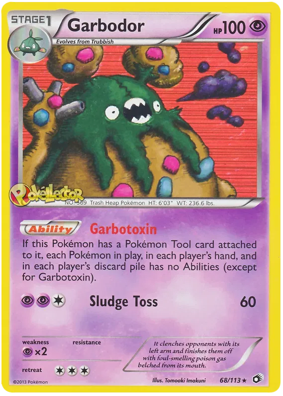 Garbodor - Legendary Treasures #68