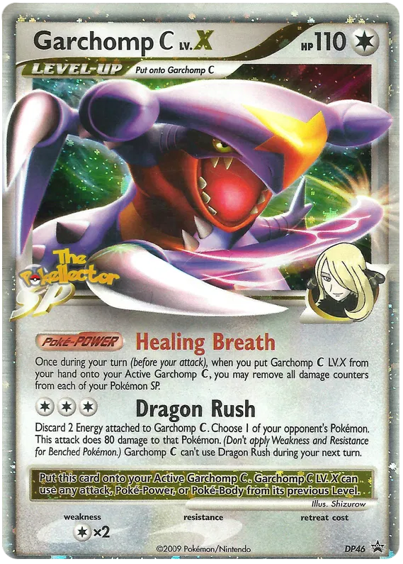 Garchomp C LV.X - DP Black Star Promos #46