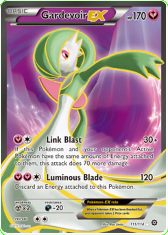 Gardevoir EX - Steam Siege #111