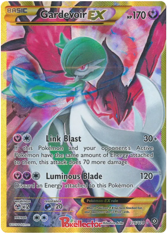 Gardevoir EX - Steam Siege #116