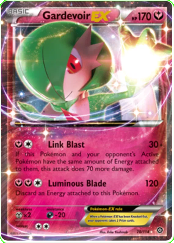 Gardevoir EX - Steam Siege #78