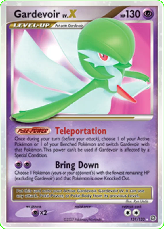 Gardevoir LV. X - Secret Wonders #131