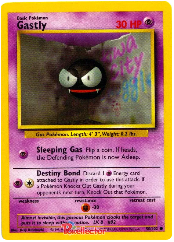 Gastly - Base Set #50