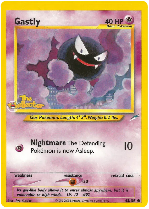 Gastly - Neo Destiny #65