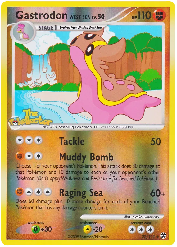 Gastrodon West Sea - Platinum - Rising Rivals #22