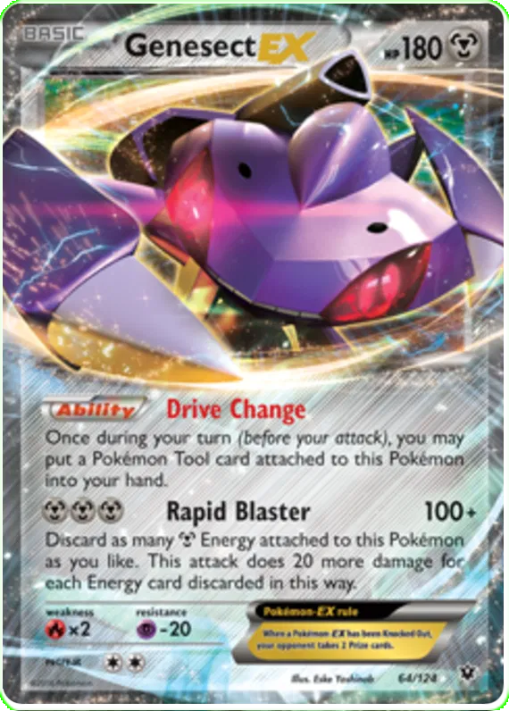 Genesect EX - Fates Collide #64