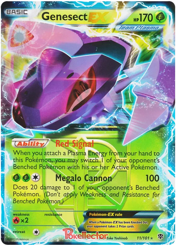 Genesect EX - Plasma Blast #11