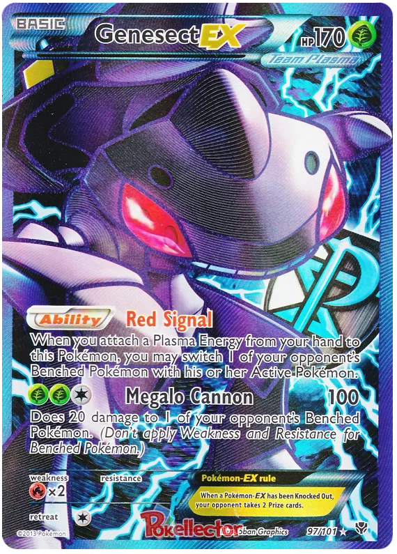 Genesect EX - Plasma Blast #97