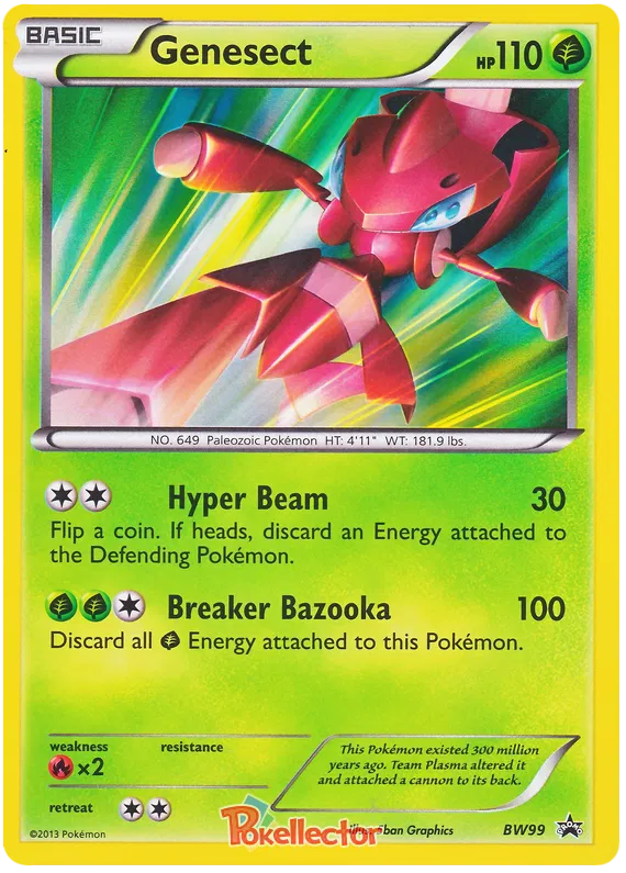 Genesect - Black & White Promos #99