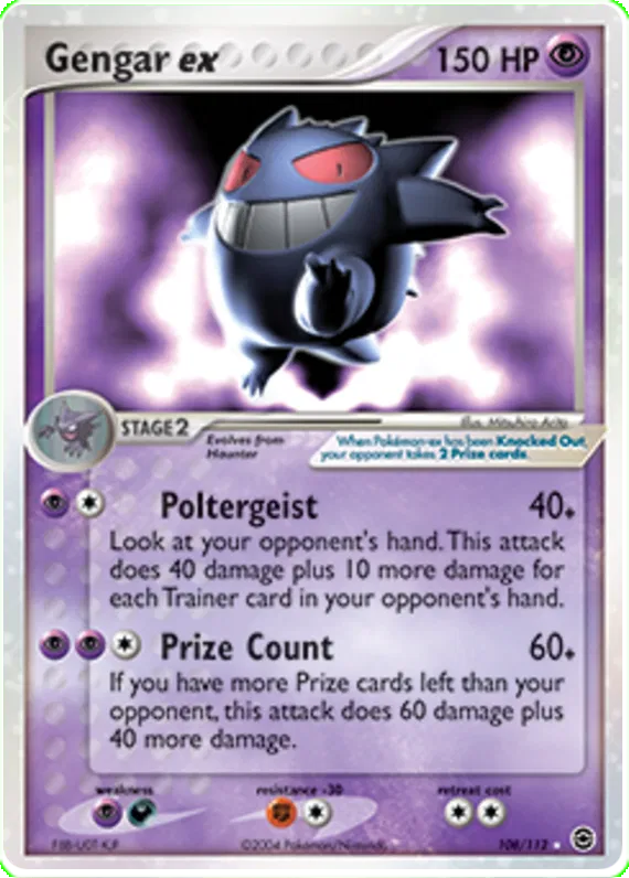 Gengar ex - EX FireRed & LeafGreen #108