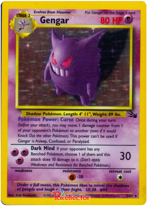 Gengar - Fossil #5