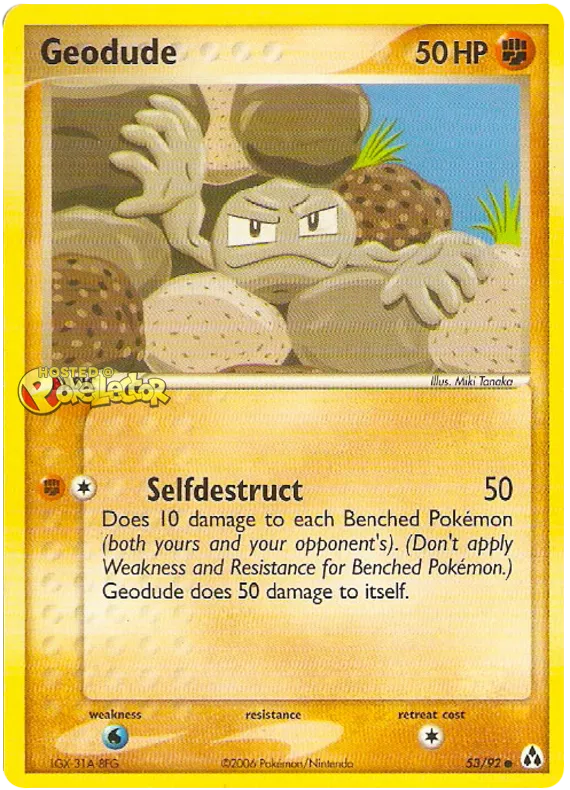 Geodude - EX Legend Maker #53