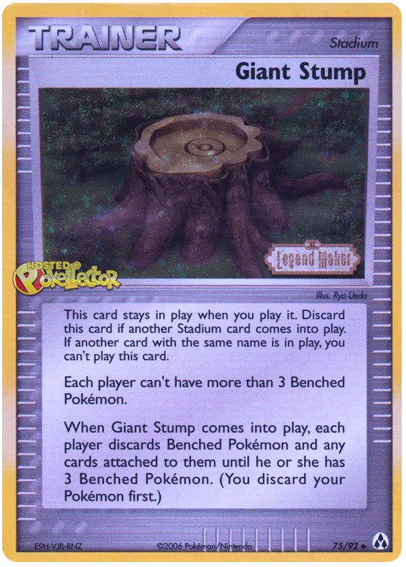 Giant Stump - EX Legend Maker #75